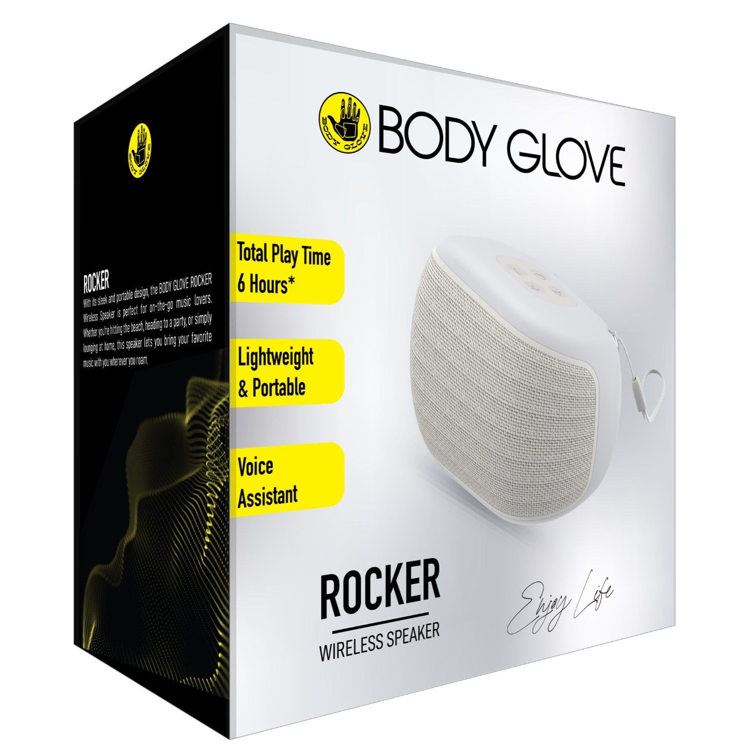 Body Glove ROCKER Wireless Speaker - White