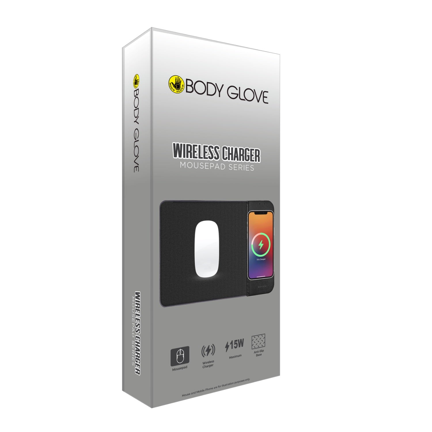Body Glove Wireless Mouse Pad Charger