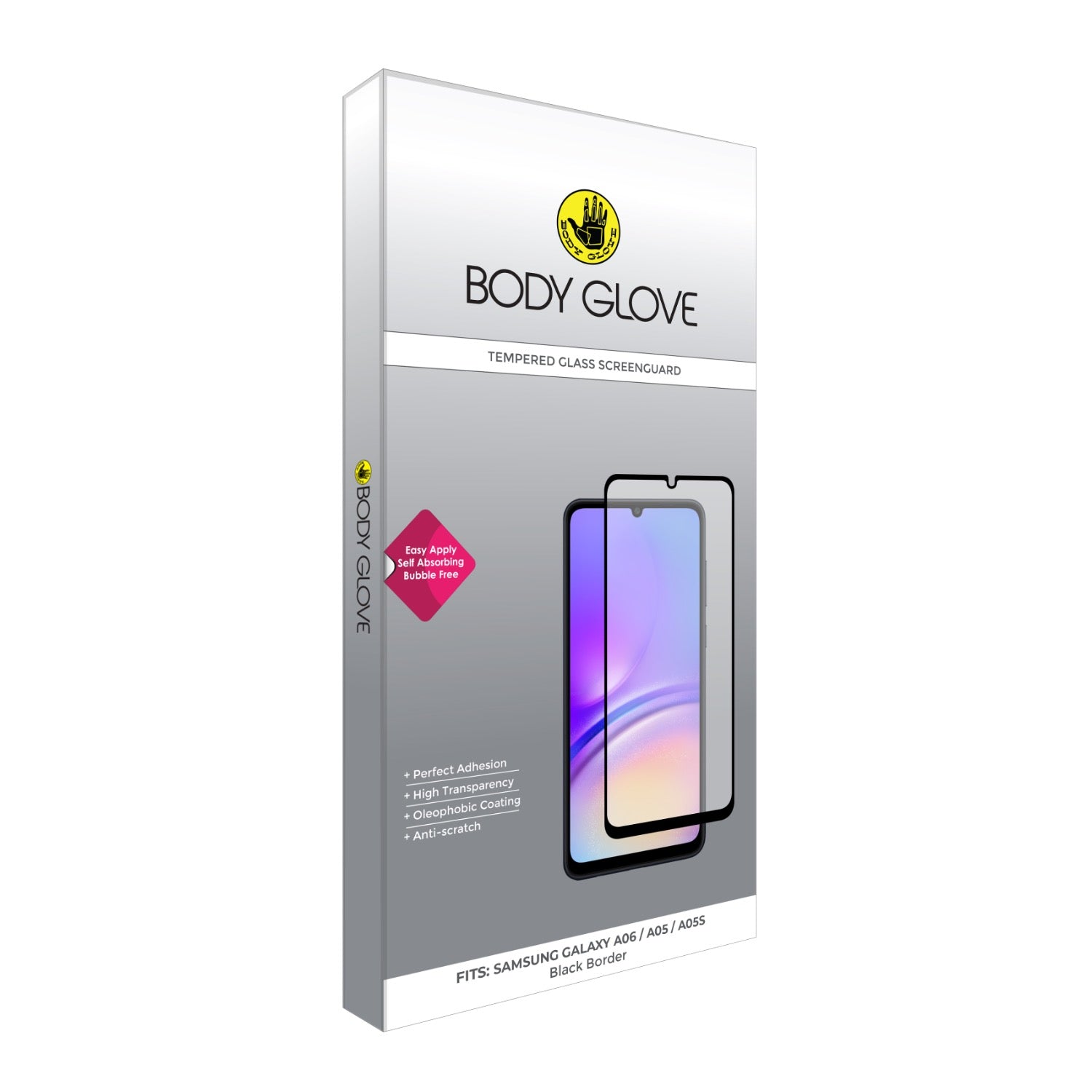 Body Glove Tempered Glass Screen Protector - Samsung Galaxy A06/A05s/A05