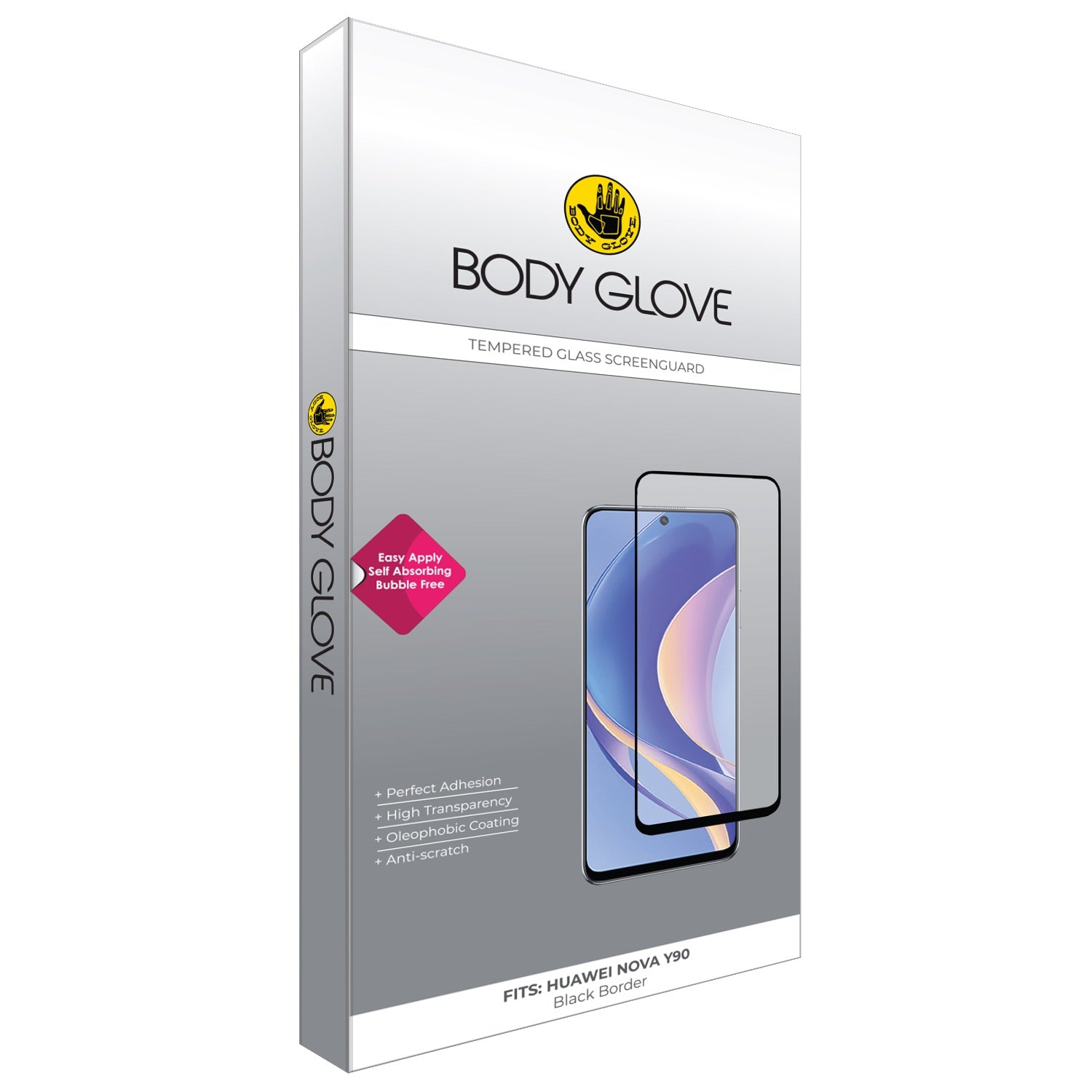 Body Glove Tempered Glass Screen Protector - Huawei nova Y90