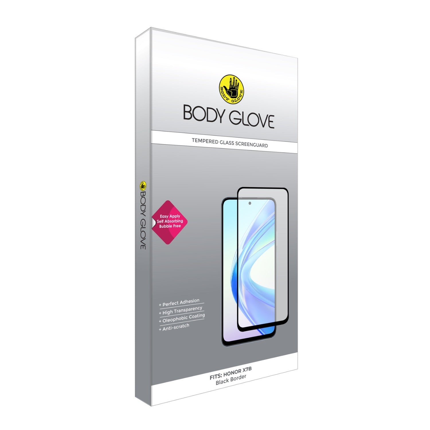 Body Glove Tempered Glass Screen Protector - Honor X7b