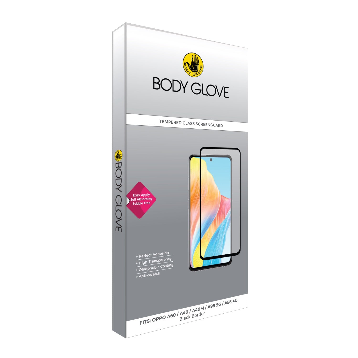 Body Glove Tempered Glass Screen Protector - Oppo A98 5G