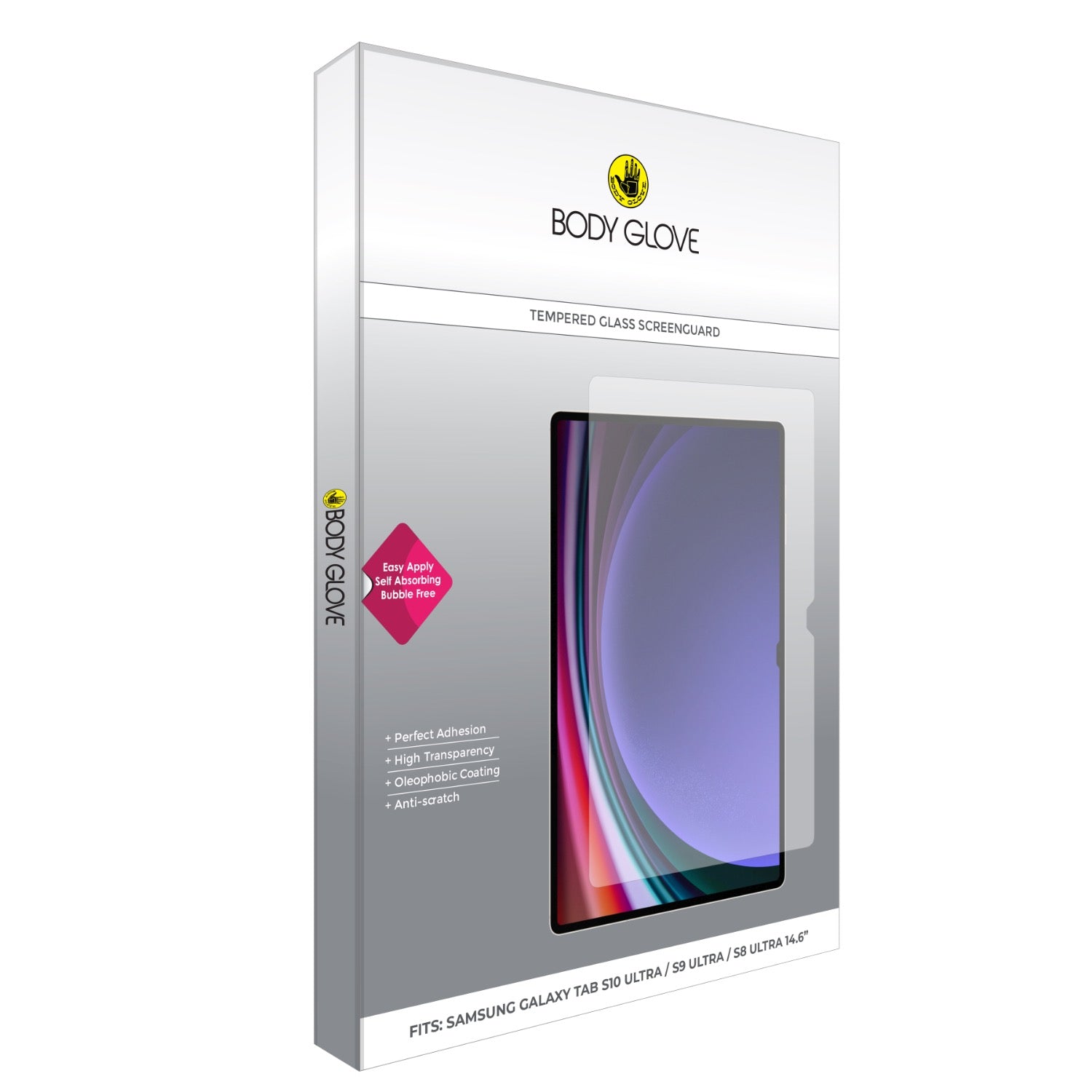 Body Glove Tempered Glass Screen Protector - Samsung Galaxy Tab S9 Ultra / Tab S8 Ultra