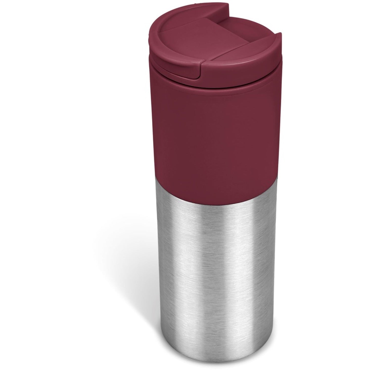 Kooshty Typhoon Stainless Steel & Plastic Double-Walled Tumbler 450ml - Maroon