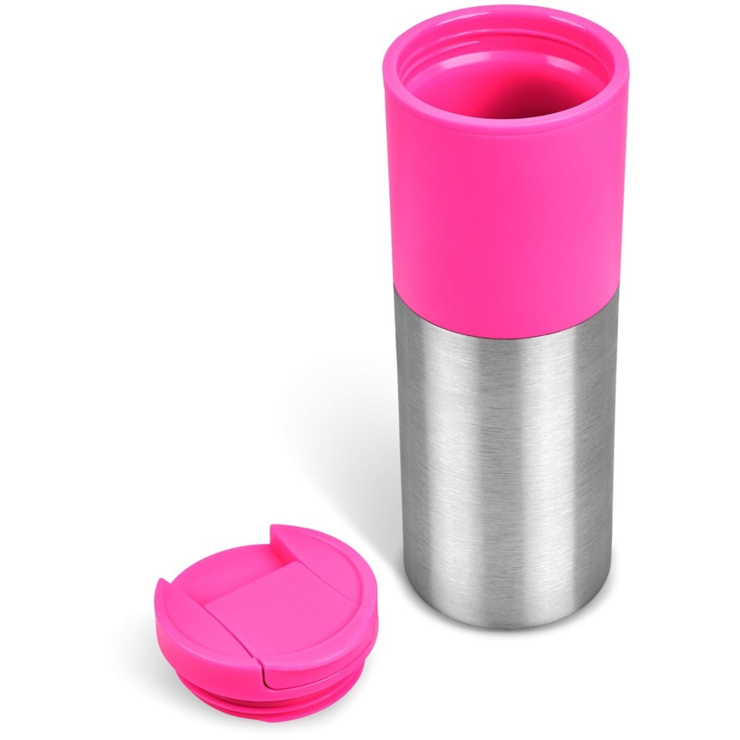 Kooshty Typhoon Stainless Steel & Plastic Double-Walled Tumbler 450ml - Pink