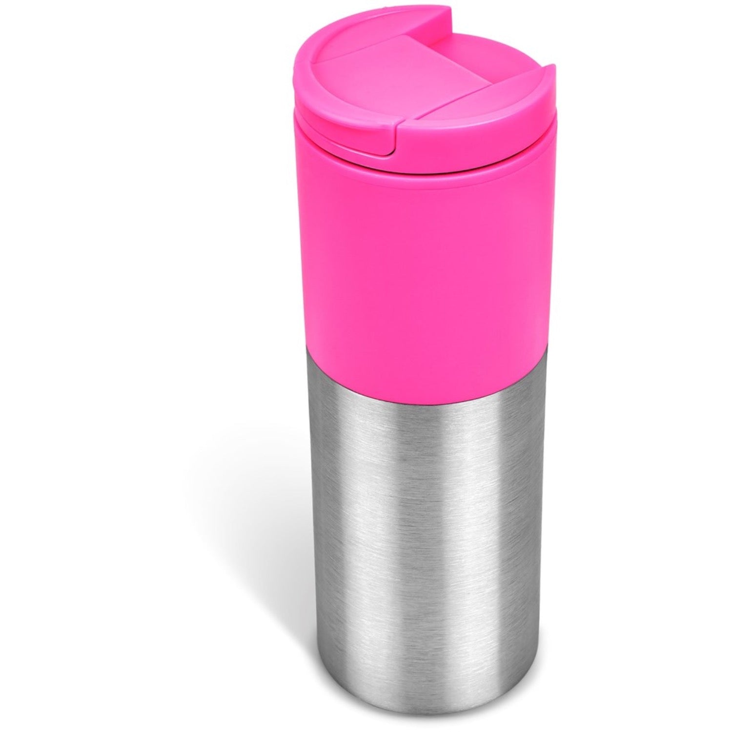 Kooshty Typhoon Stainless Steel & Plastic Double-Walled Tumbler 450ml - Pink