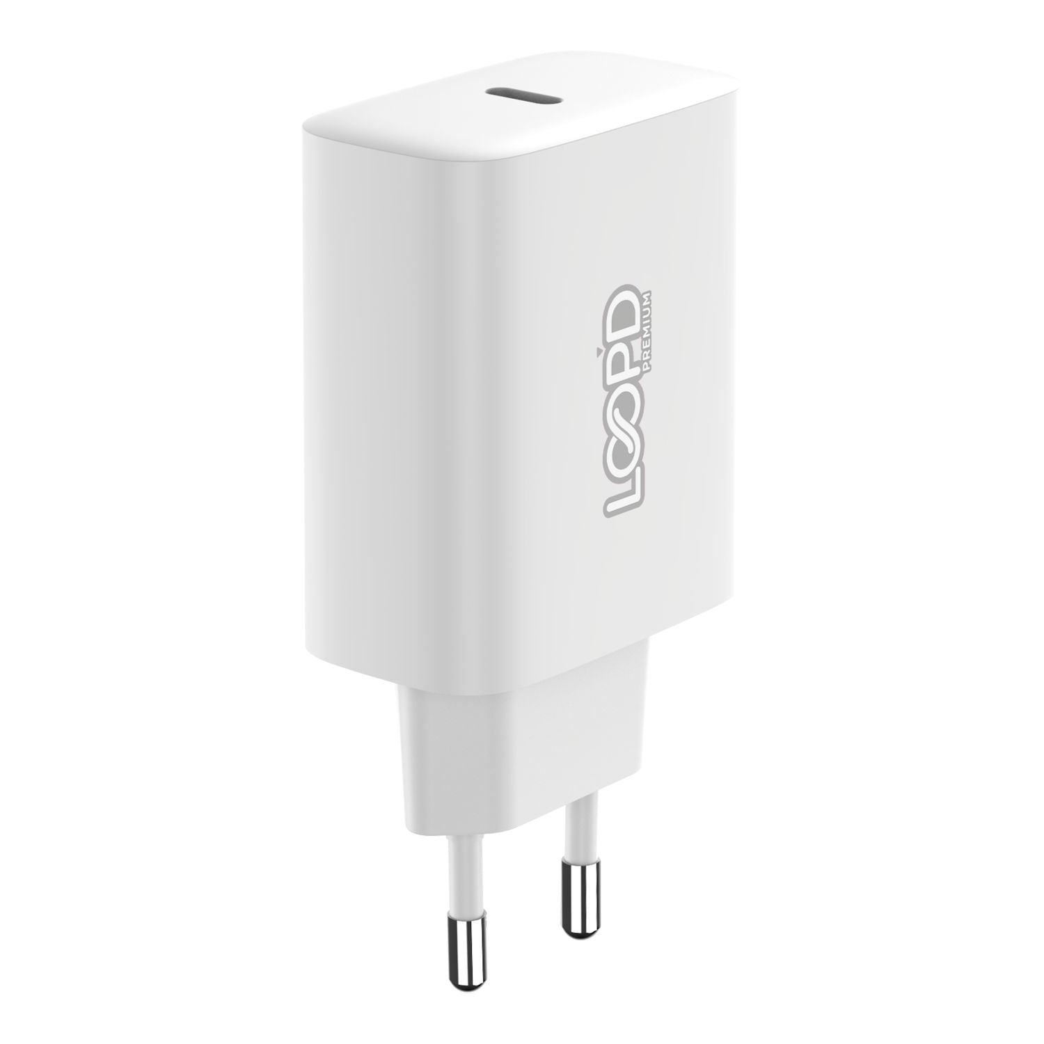 LOOPD 1 Port PD Home Charger 20W - White