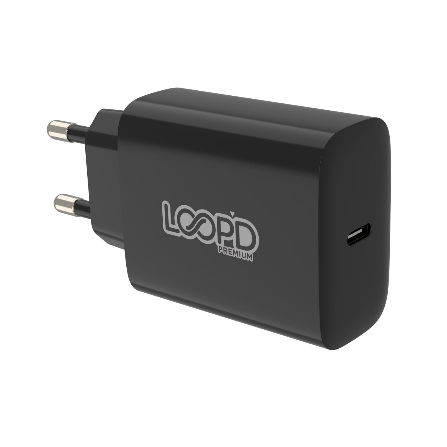 LOOPD 1 Port PD Home Charger 20W - Black