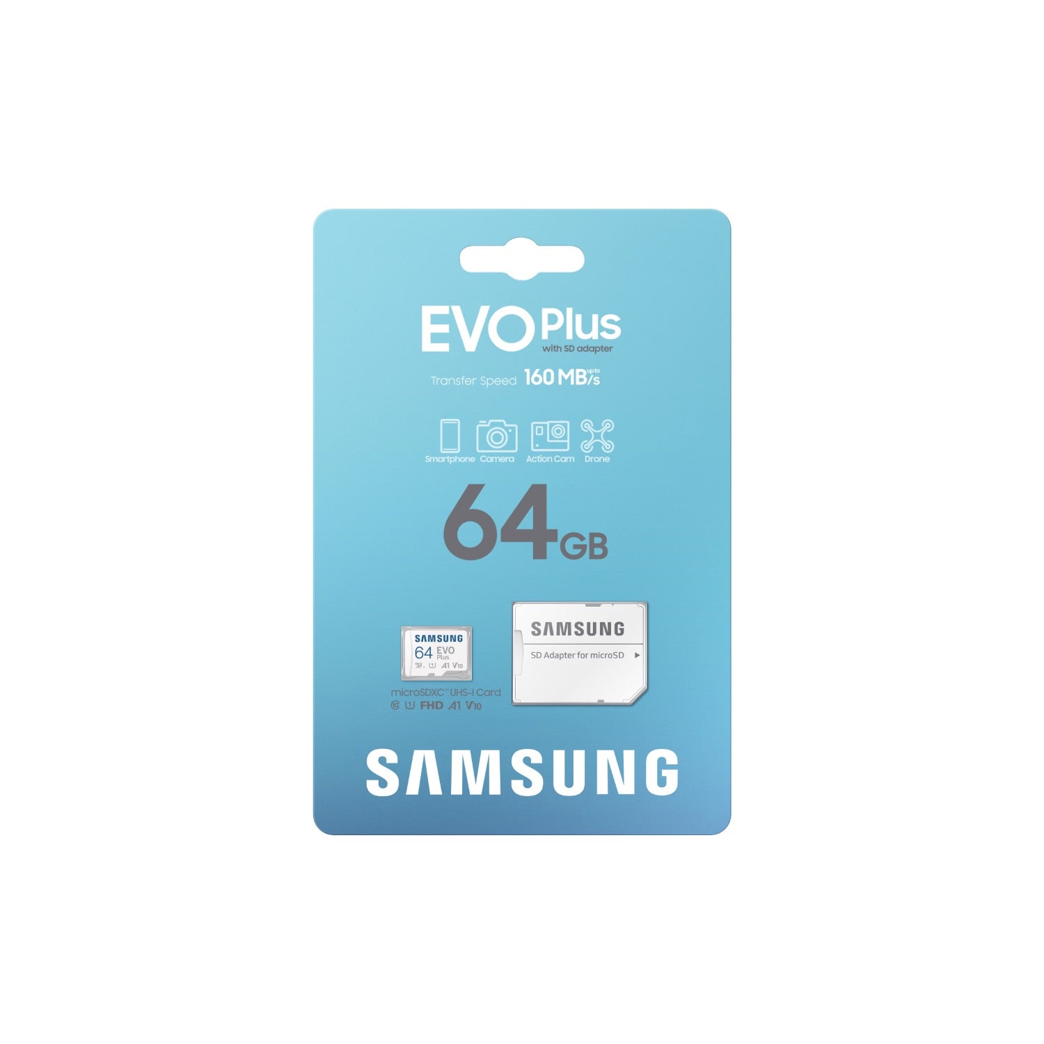 Samsung Evo Plus Memory Card - 64GB