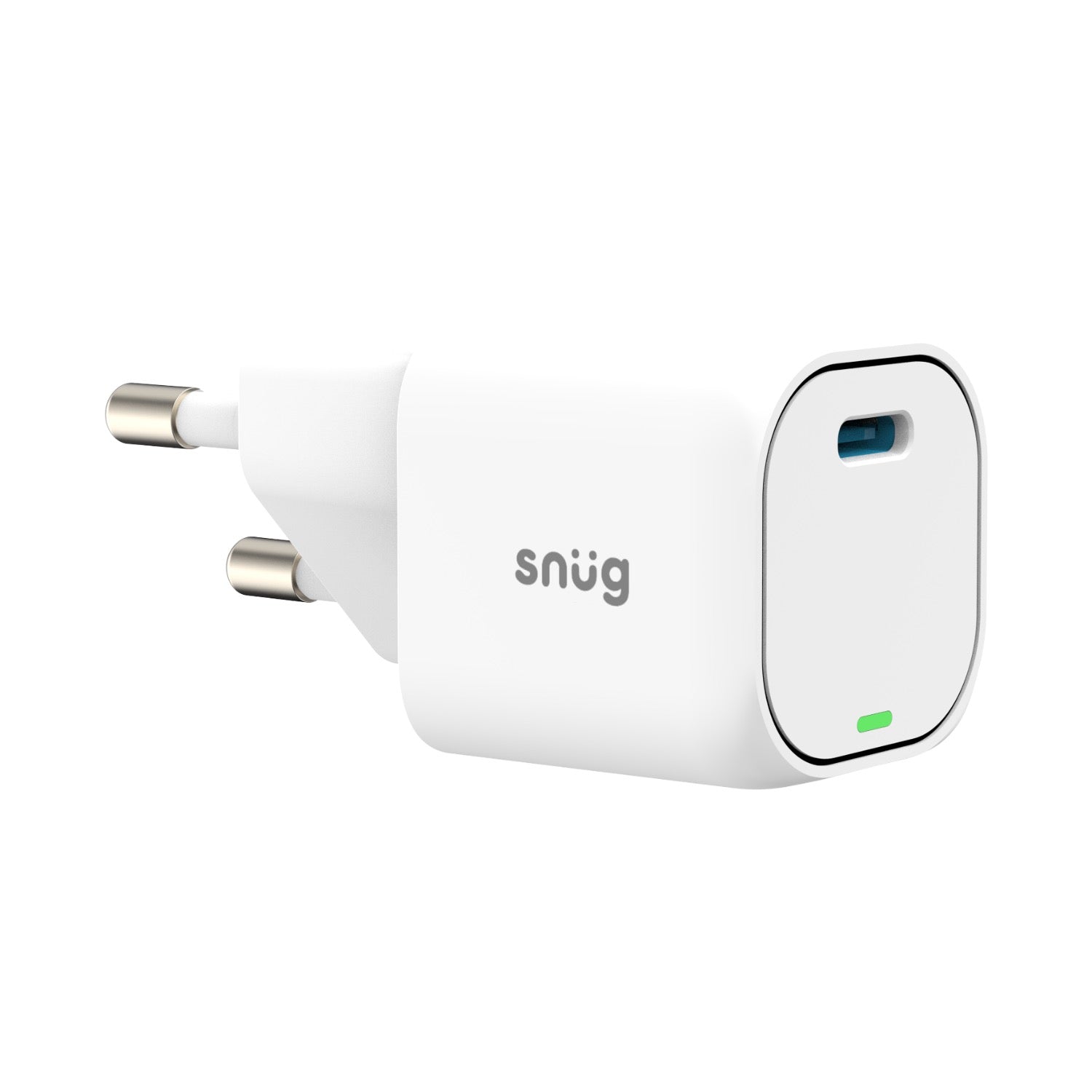 Snug 1 Port Mini PD Home Charger - 25W - White