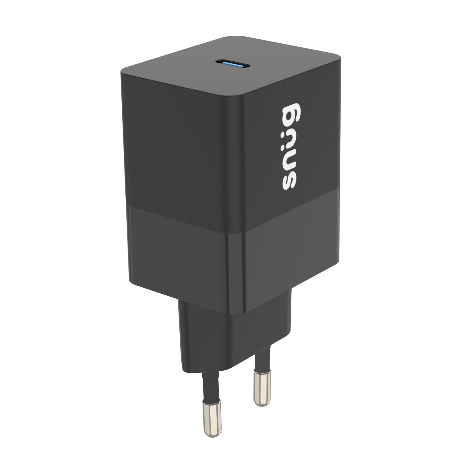 Snug 1 Port PD Home Charger With Cable - 45W - Black