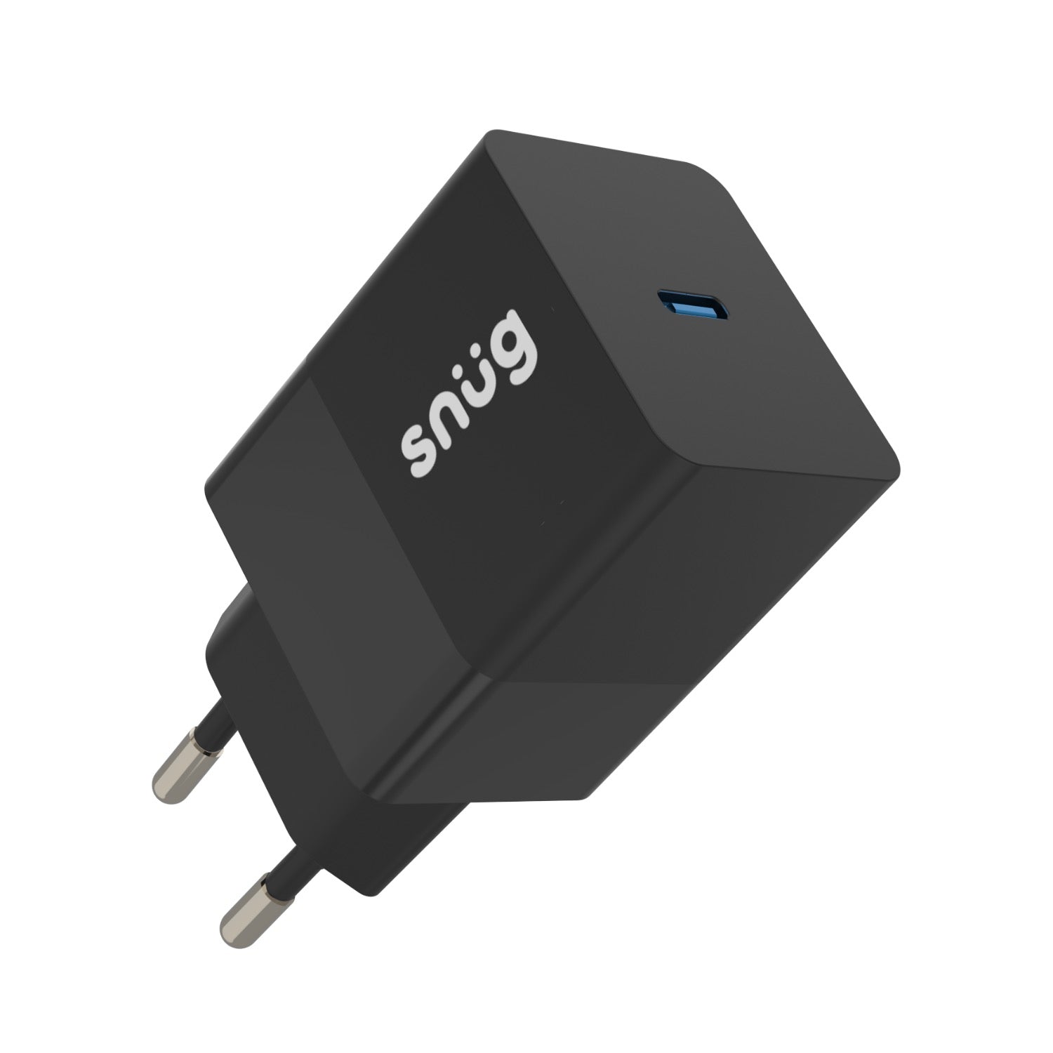 Snug 1 Port PD Home Charger With Cable - 45W - Black