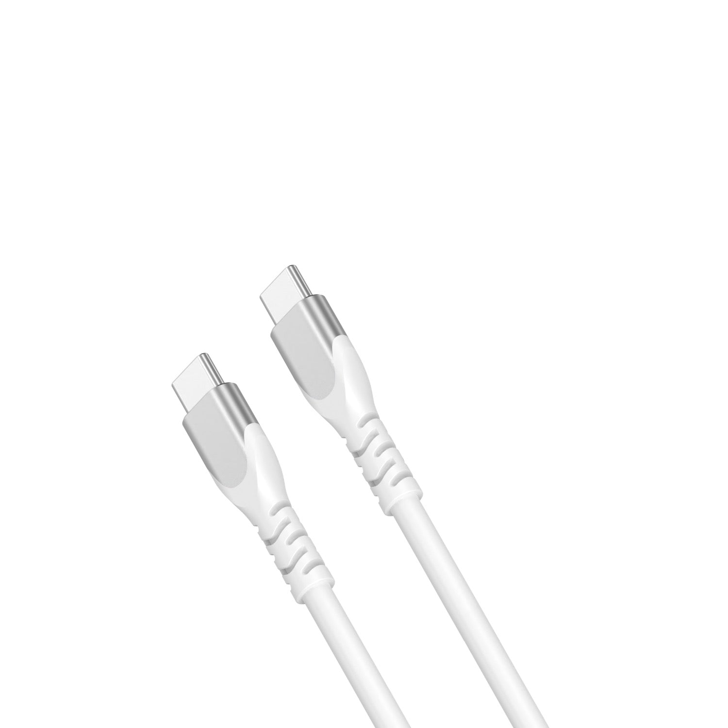 Snug Type-C To Type-C Silicone Cable - 1.2 Meter - White