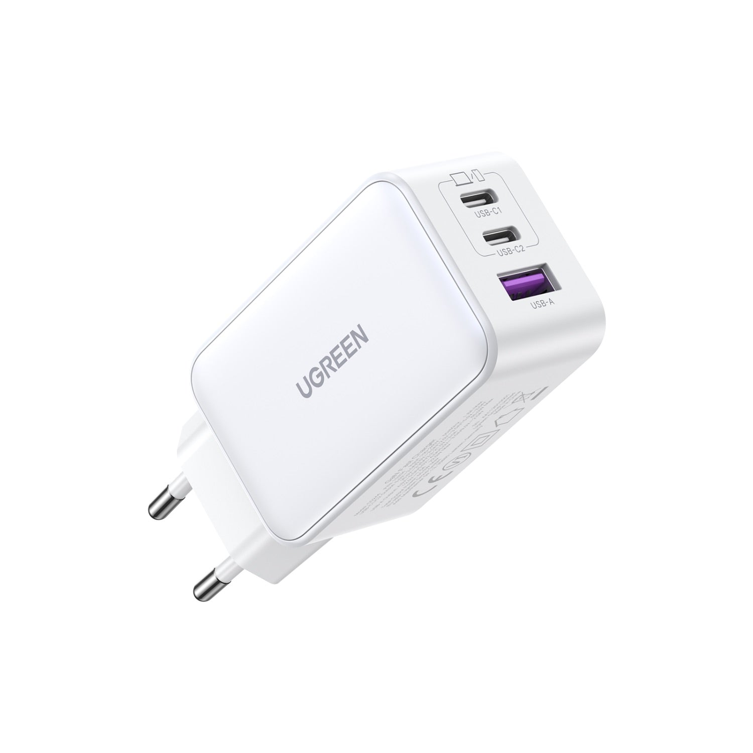 UGREEN 3 Port GaN PD Home Charger - 65W