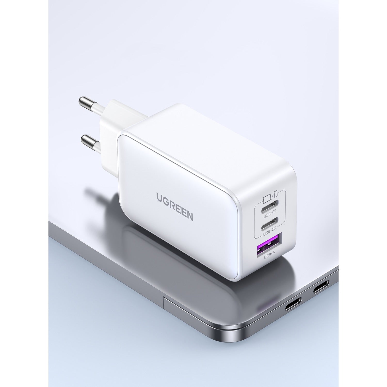 UGREEN 3 Port GaN PD Home Charger - 65W