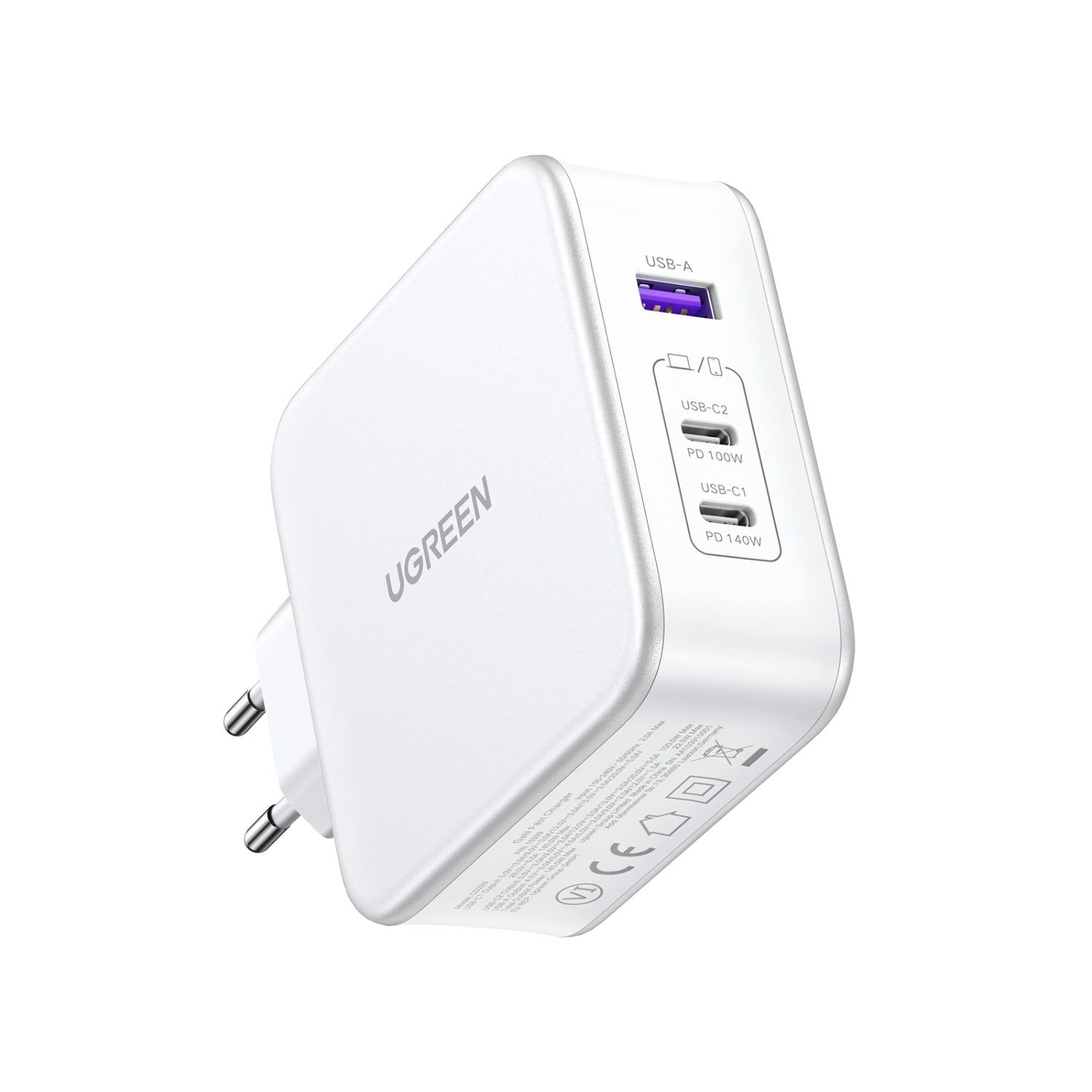 UGREEN 3 Port GaN PD Home Charger - 140W