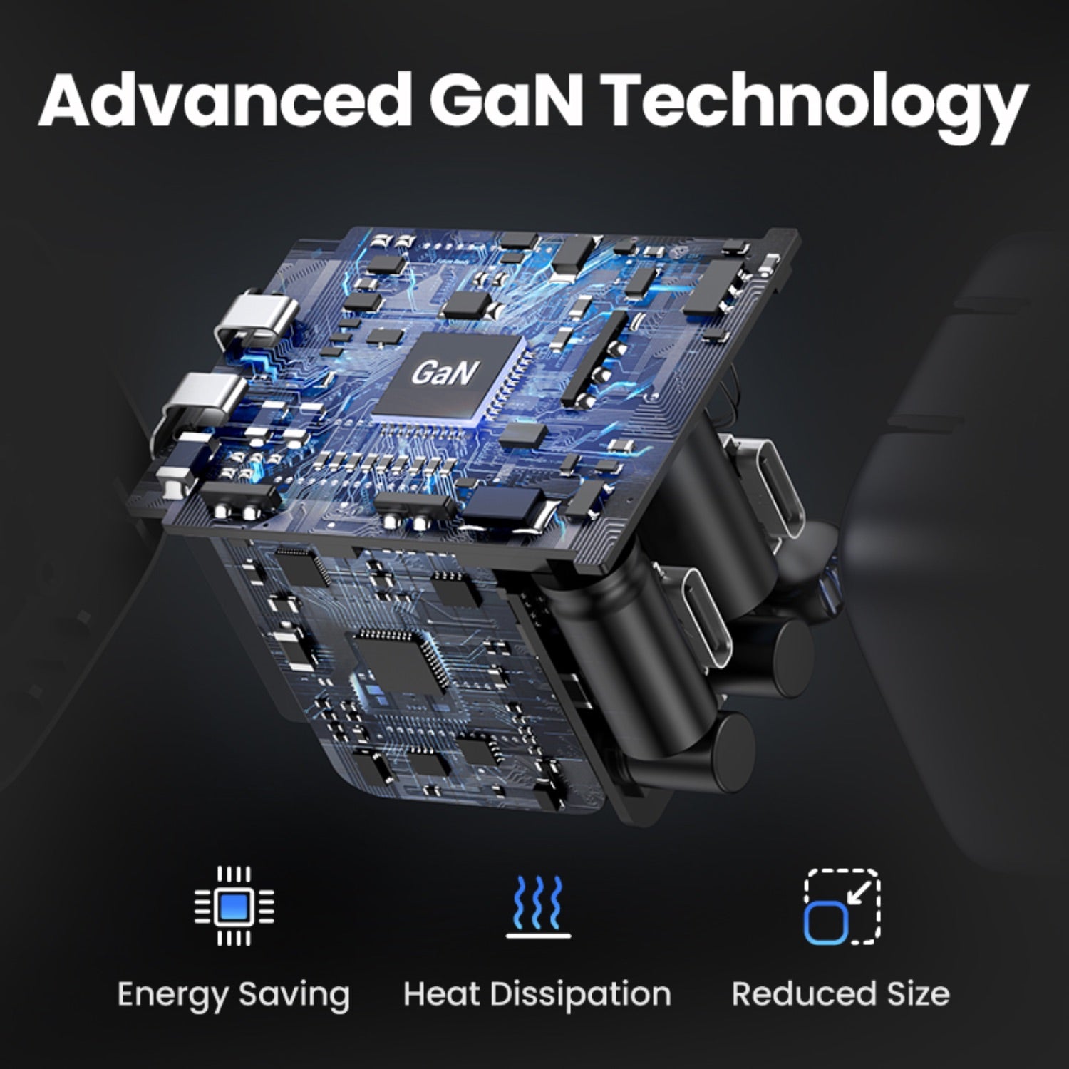 UGREEN 1 Port GaN PD Home Charger - 20W