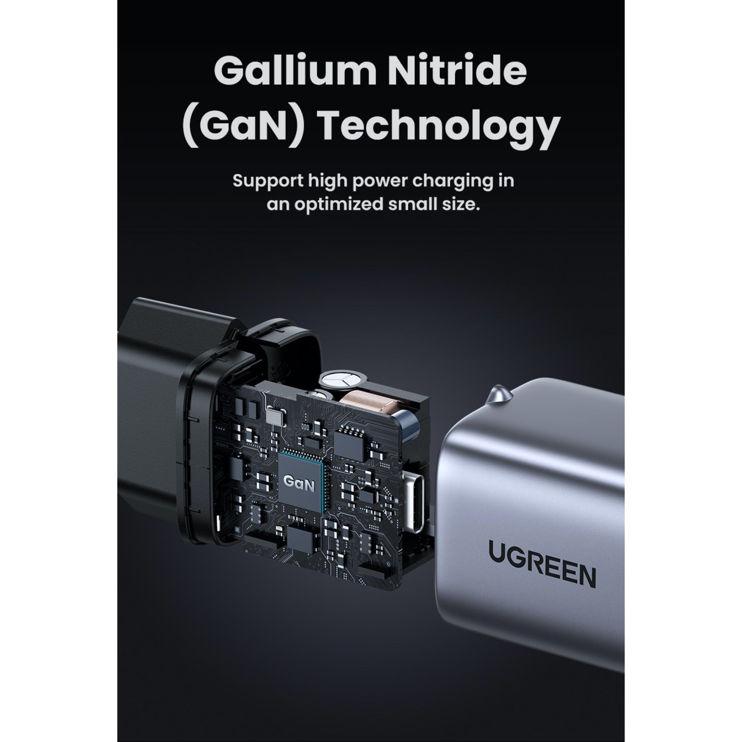 UGREEN 1 Port GaN PD Home Charger - 30W