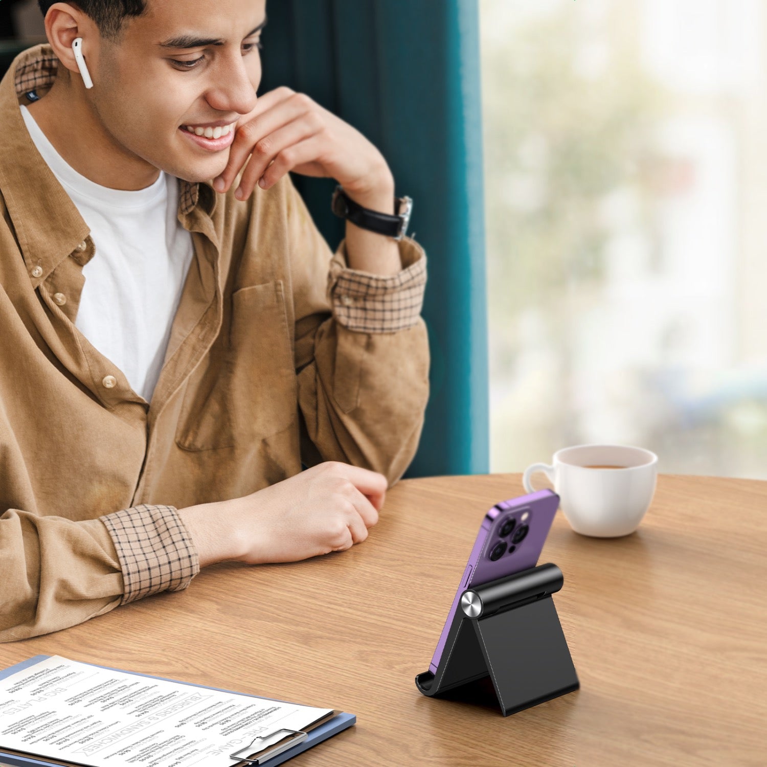 UGREEN Multi-Angle Phone Stand - Black