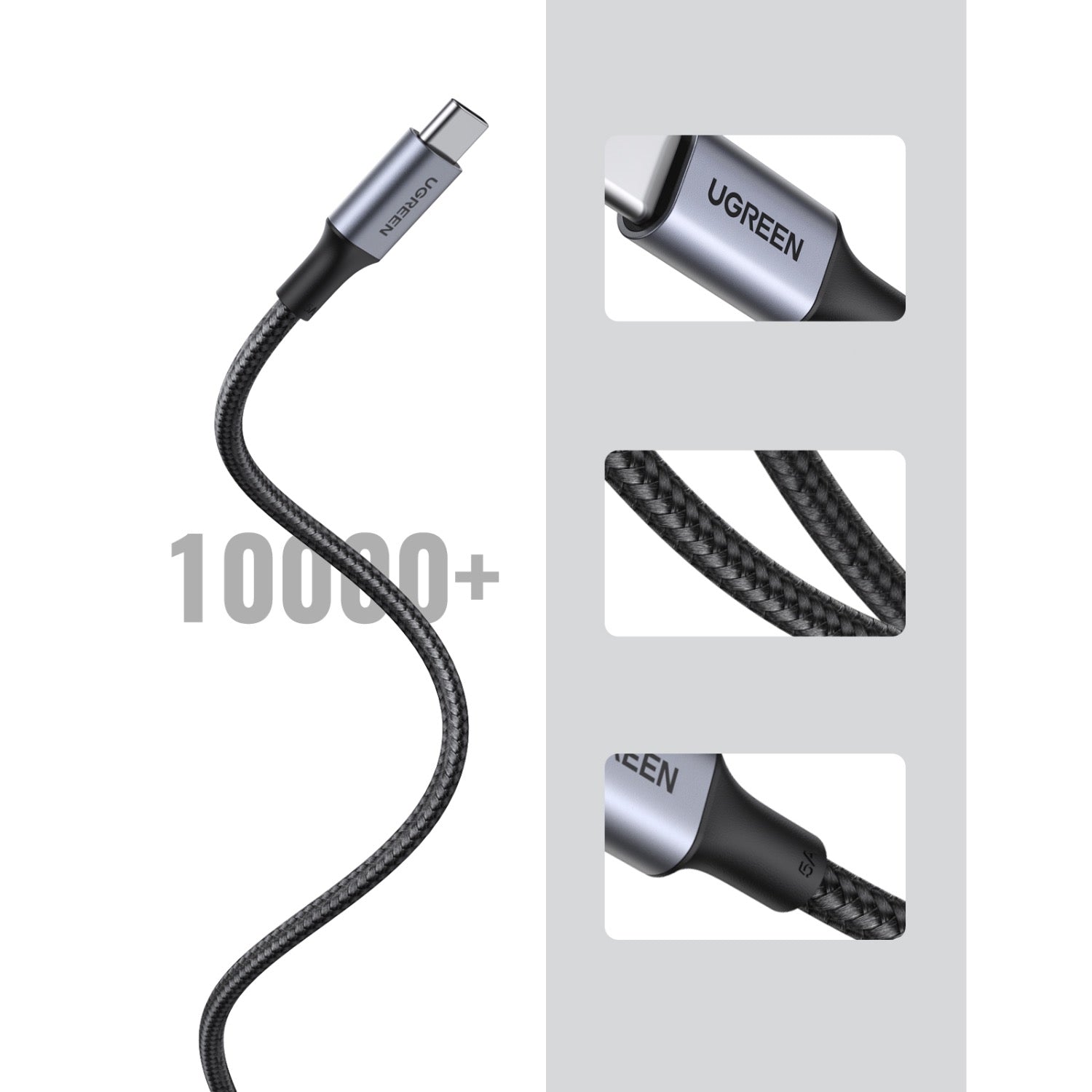 UGREEN Type-C To Type-C Cable 100W - 2 Metre